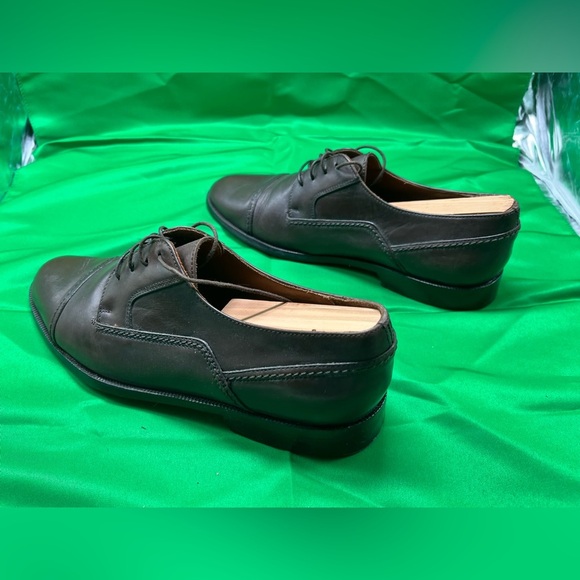 Bostonian Dark Brown Leather Oxfords (MB2) - Picture 9 of 12